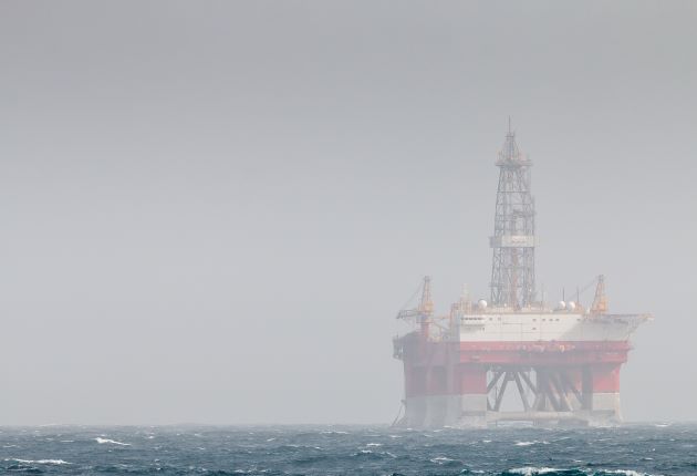 Oil Rig North Sea