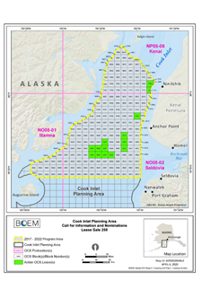 Alaska Lease Map