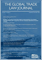 The Global Trade Law Journal