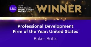Legal Benchmarking Group’s Inaugural Social Impact Awards 2024