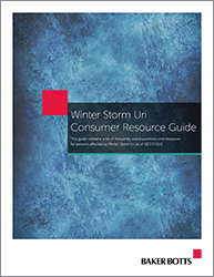 Winter Storm Uri Consumer Resource Guide