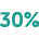 30%